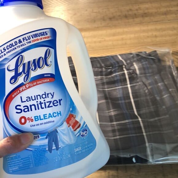 Hurley 4 pocket Shorts 🩳 in Blue and Gray Plaid. - Picture 16 of 17